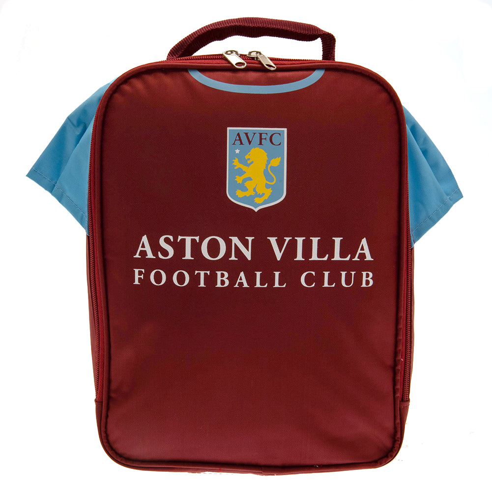 Aston Villa FC Kit Lunch Bag - Officially licensed merchandise.