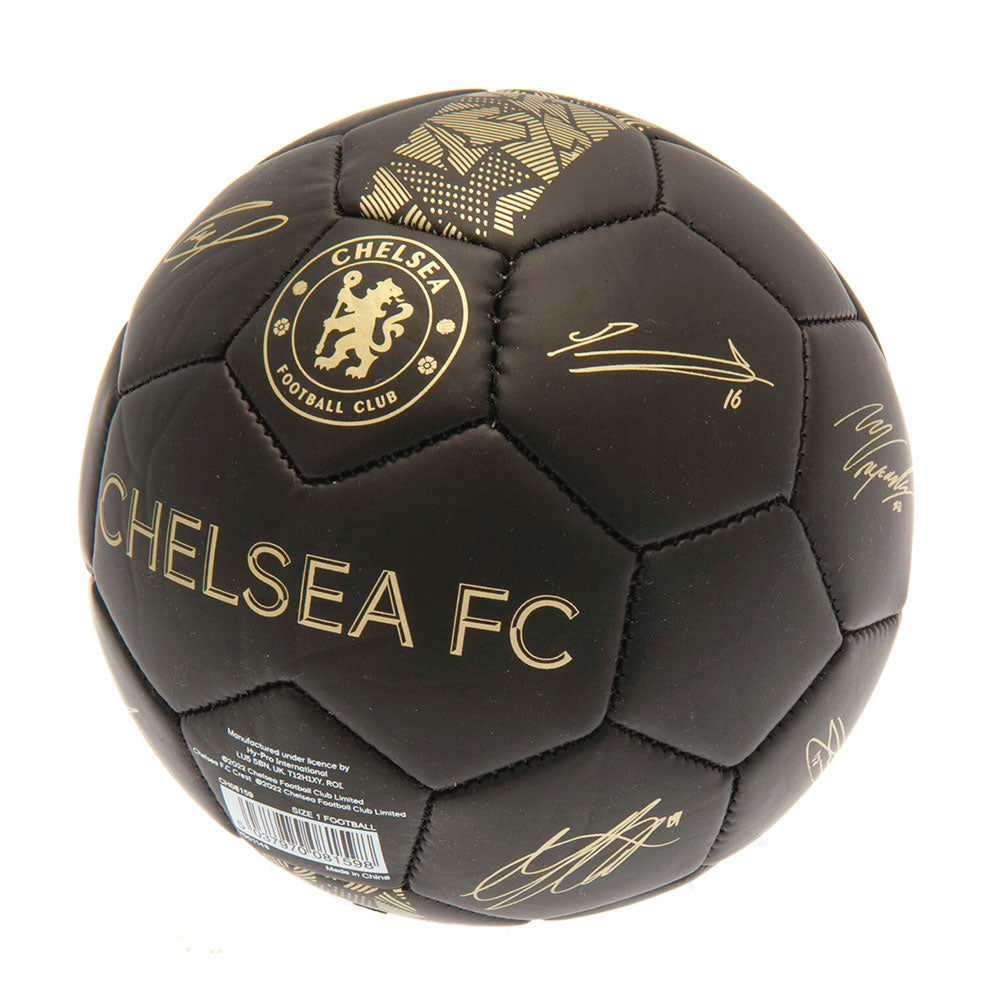 Chelsea FC Skill Ball Signature Gold PH - Officially licensed merchandise.