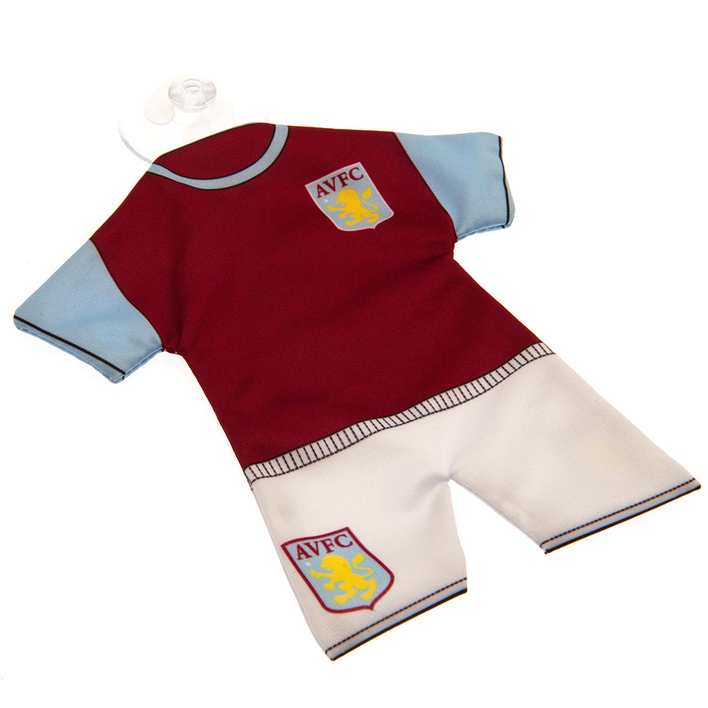 Aston Villa FC Mini Kit - Officially licensed merchandise.