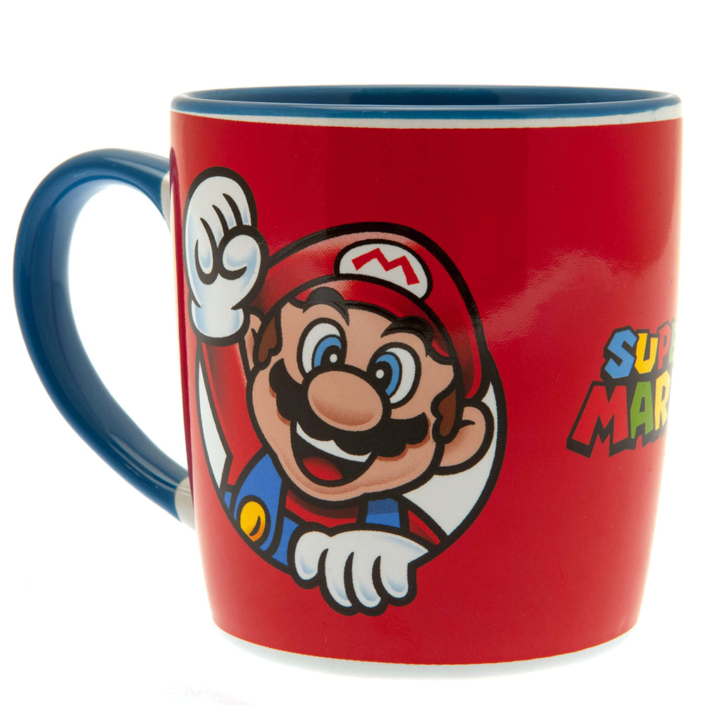 Super Mario Mug & Coaster Gift Tin - Officially licensed merchandise.