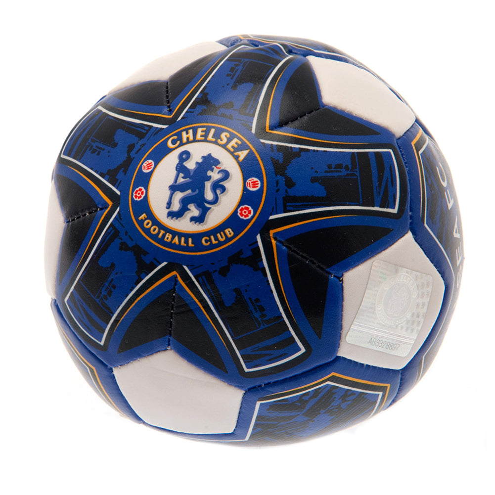 Chelsea FC 4 inch Soft Ball - Officially licensed merchandise.
