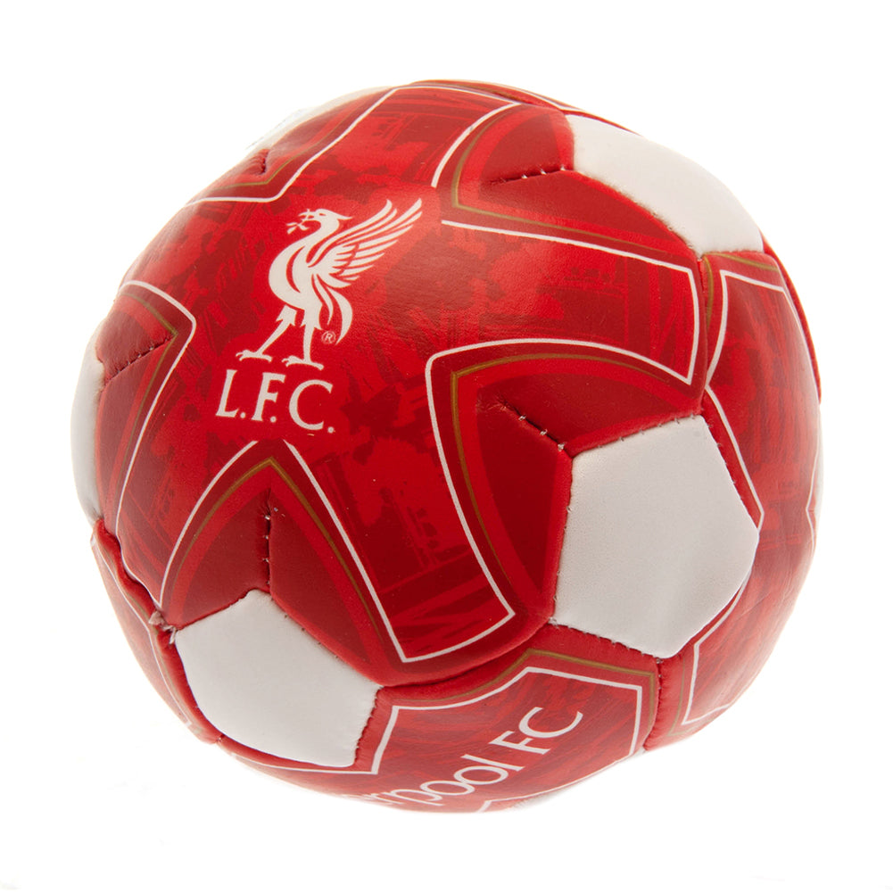 Liverpool FC 4 inch Soft Ball - Officially licensed merchandise.