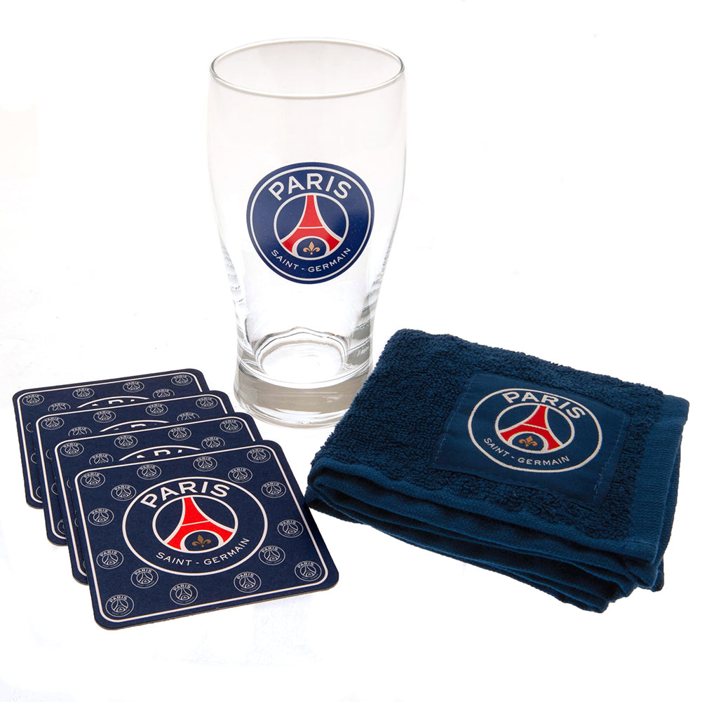 Paris Saint Germain FC Mini Bar Set - Officially licensed merchandise.