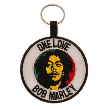 Bob Marley Woven Keyring - Officially licensed merchandise.