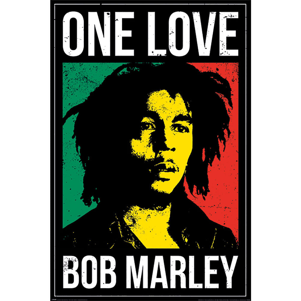 Bob Marley Poster One Love 117 - Officially licensed merchandise.