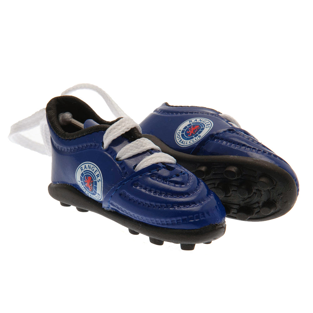 Rangers FC Mini Football Boots - Hang Ups & Stickers