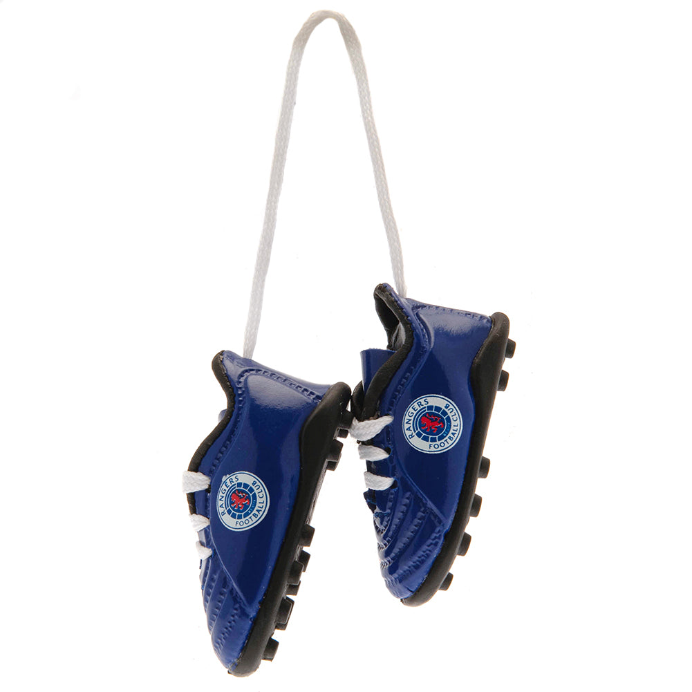 Rangers FC Mini Football Boots - Officially licensed merchandise.