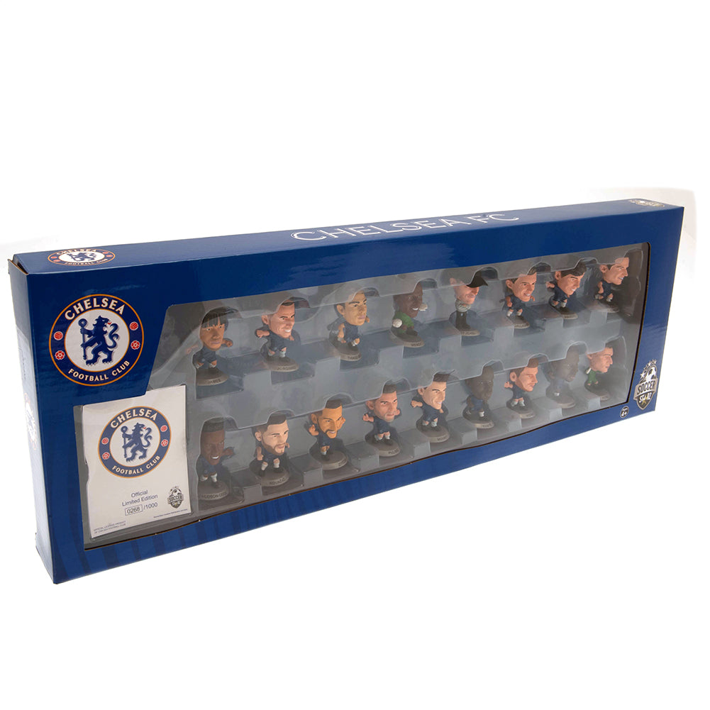 Chelsea FC SoccerStarz 17 Player Team Pack - Officially licensed merchandise.