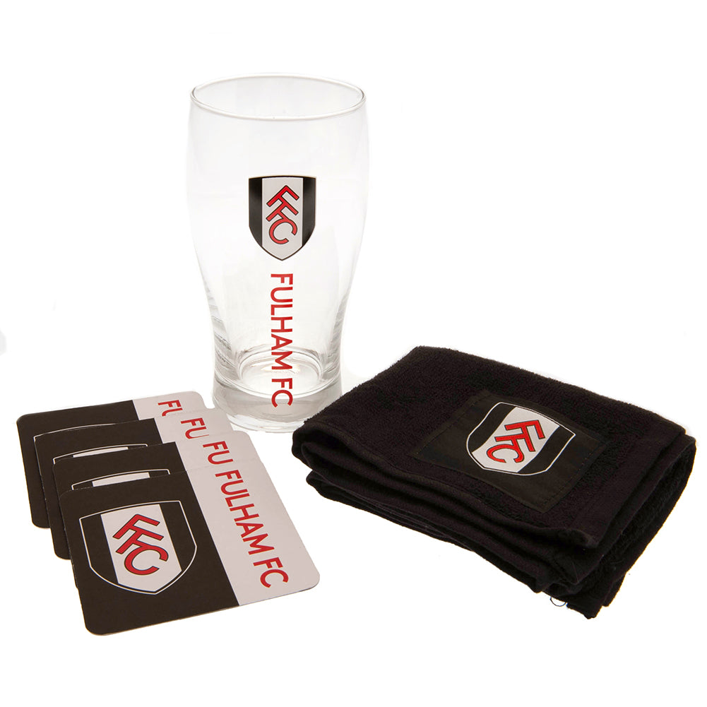 Fulham FC Mini Bar Set - Officially licensed merchandise.