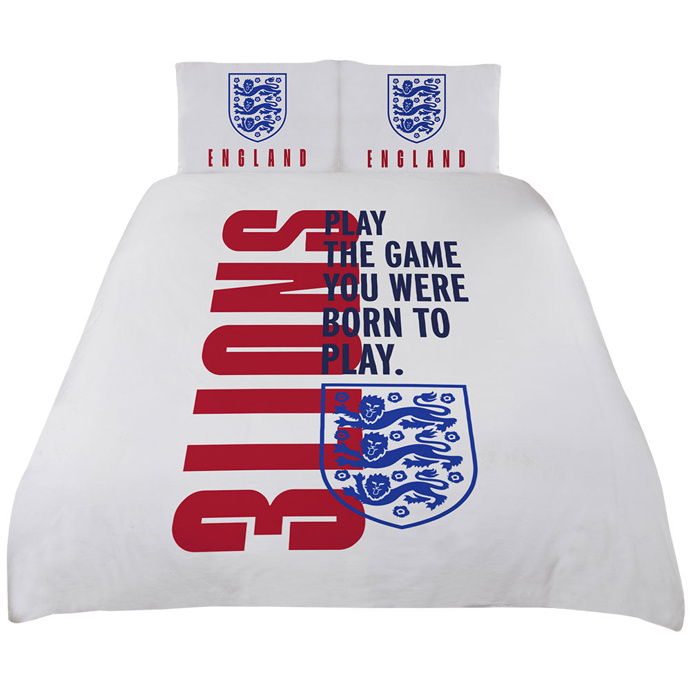 England FA Double Duvet Set - Officially licensed merchandise.