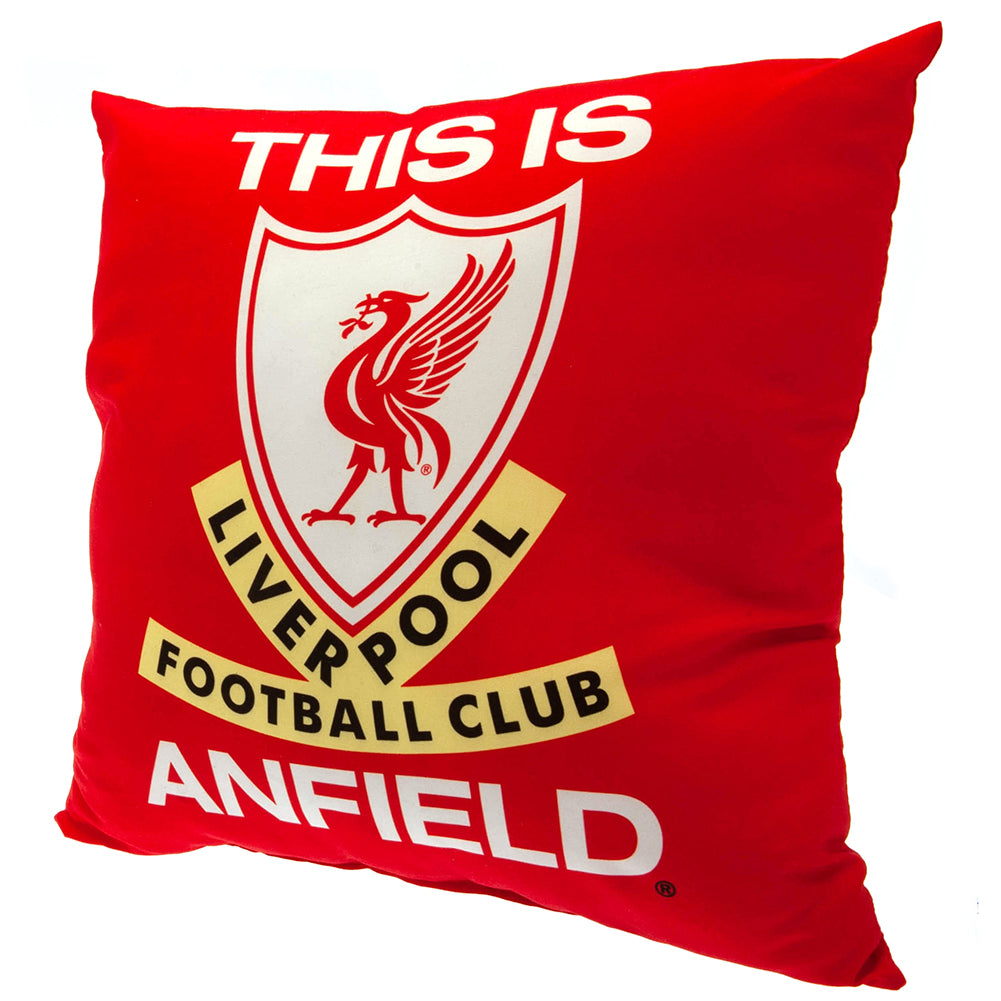 Liverpool FC This Is Anfield Cushion - Officially licensed merchandise.
