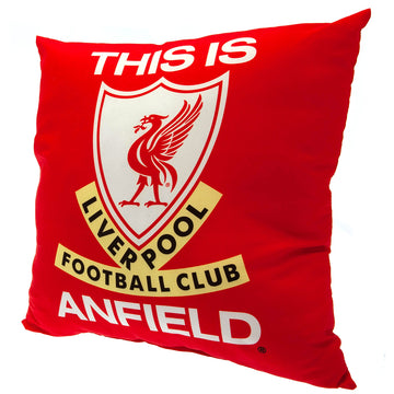 Liverpool FC This Is Anfield Cushion - Officially licensed merchandise.