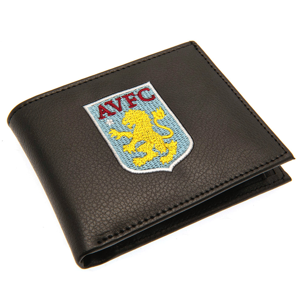 Aston Villa FC Embroidered Wallet - Officially licensed merchandise.