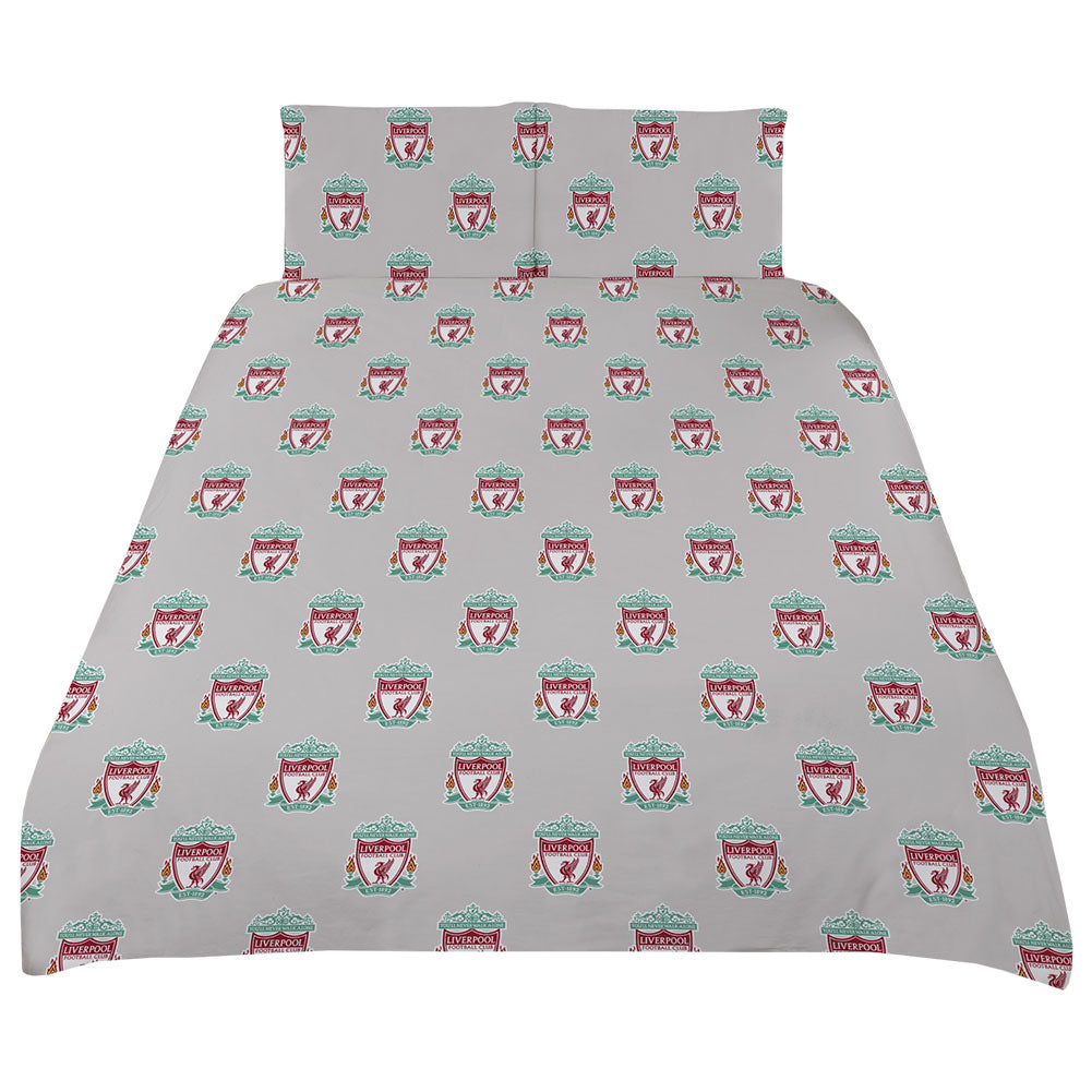 Liverpool FC The Kop Double Duvet Set - Officially licensed merchandise.