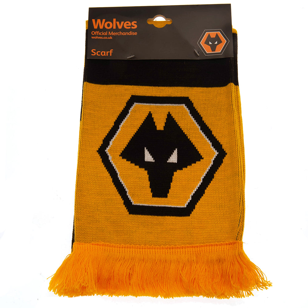 Wolverhampton Wanderers FC Bar Scarf - Gloves & Scarves