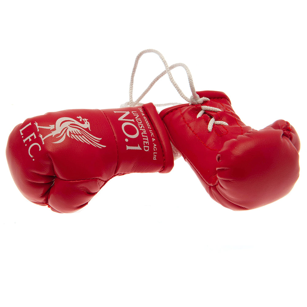 Liverpool FC Mini Boxing Gloves RD - Officially licensed merchandise.