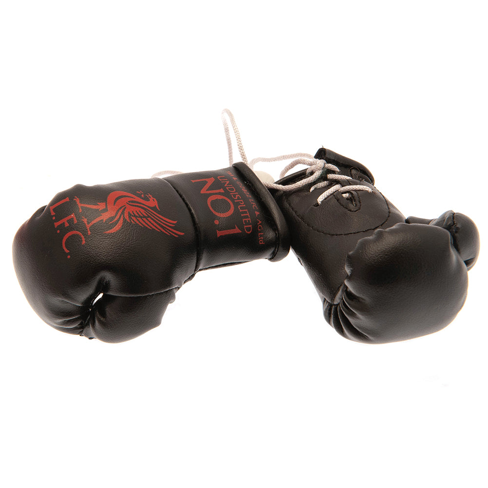 Liverpool FC Mini Boxing Gloves BK - Officially licensed merchandise.