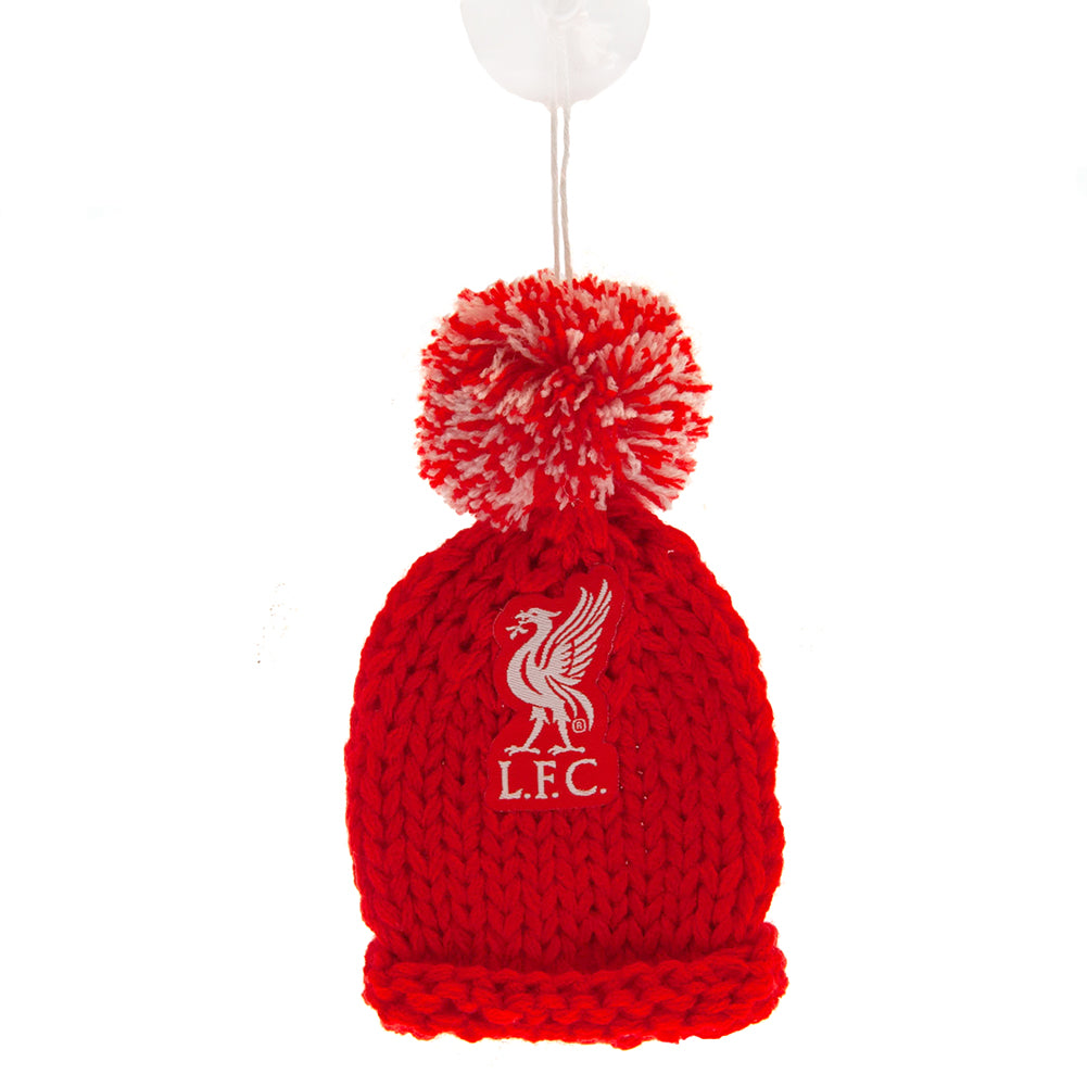 Liverpool FC Hanging Bobble Hat - Officially licensed merchandise.