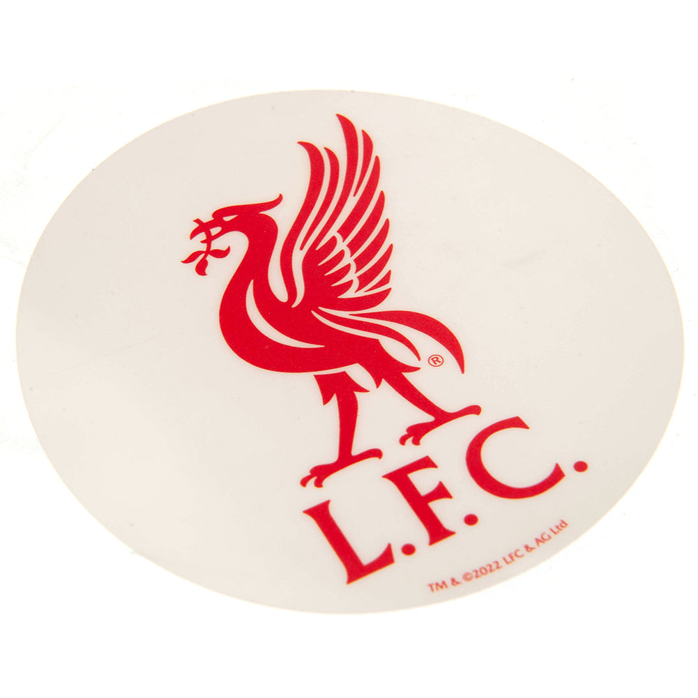 Liverpool FC Single Car Sticker LB - Officially licensed merchandise.
