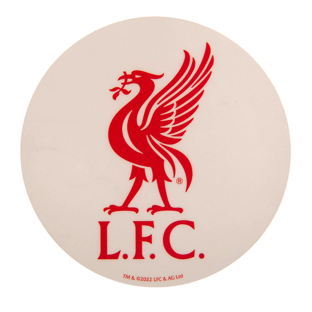 Liverpool FC Single Car Sticker LB - Officially licensed merchandise.