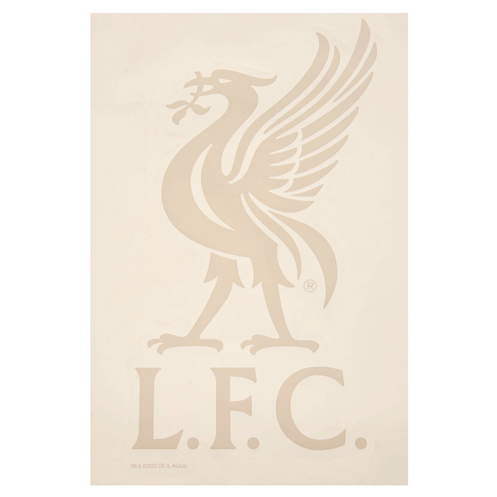 Liverpool FC A4 Car Decal LB - Officially licensed merchandise.