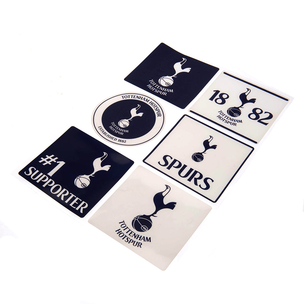 Tottenham FC Hotspur Car Decal Set - Officially licensed merchandise.