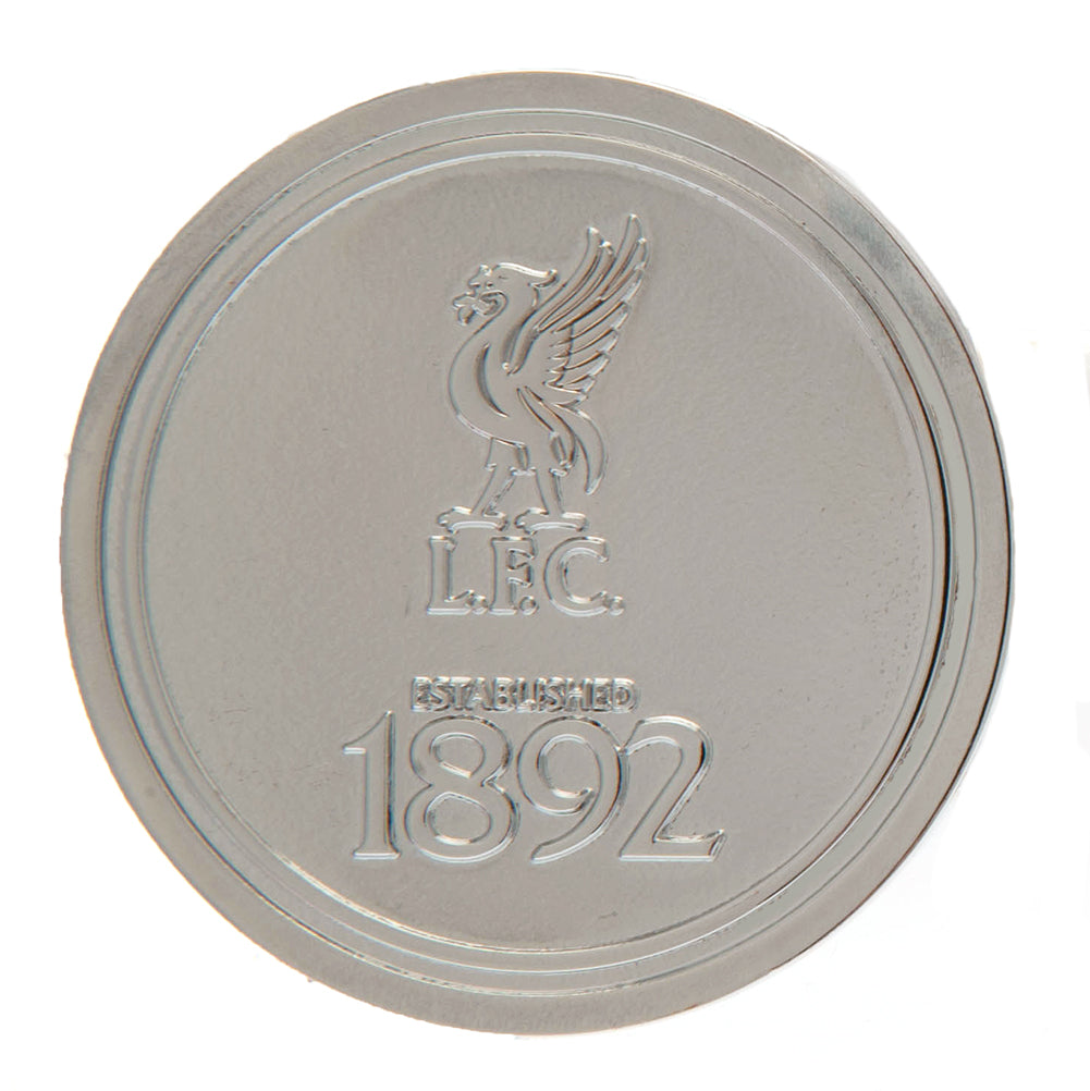 Liverpool FC Alloy Car Badge - Officially licensed merchandise.