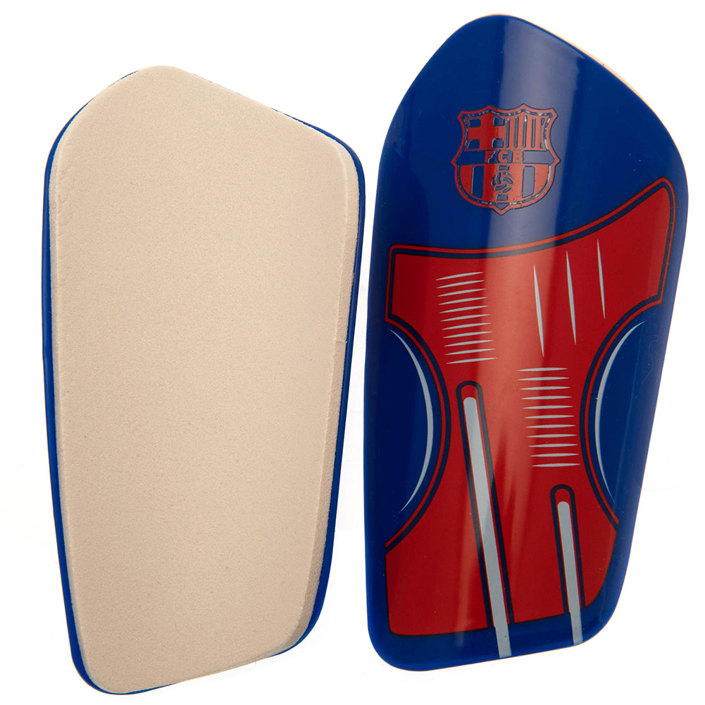 FC Barcelona Shin Pads Kids DT - Gloves &