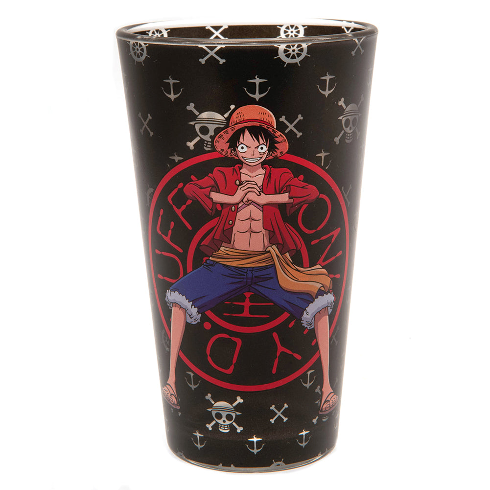 One Piece Premium Large Glass - Officially licensed merchandise.