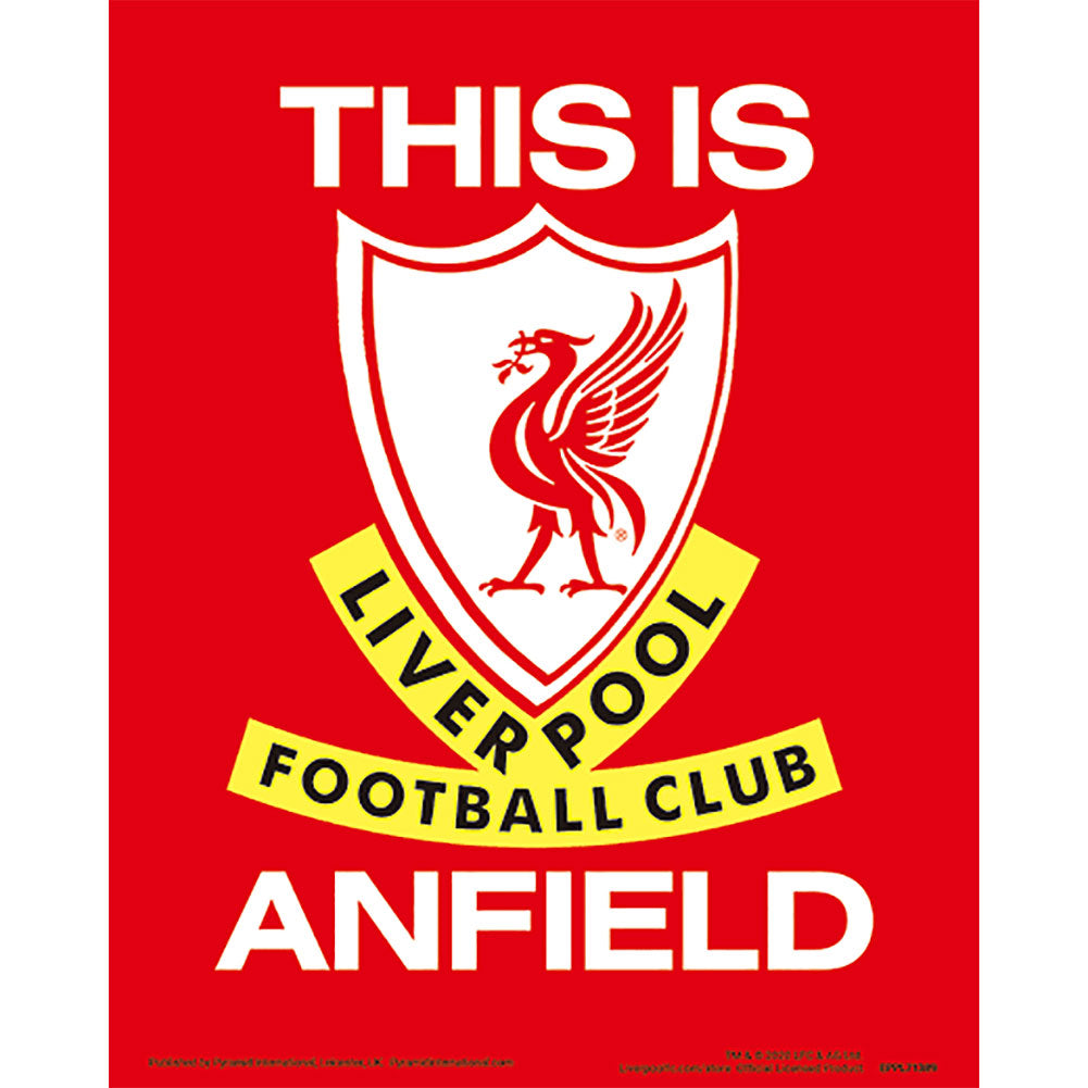 Liverpool FC 3D Print - Officially licensed merchandise.
