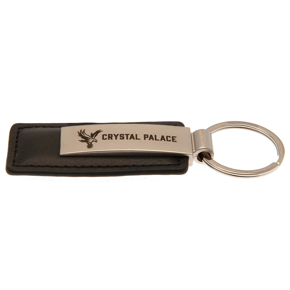 Crystal Palace FC Leather Key Fob - Officially licensed merchandise.