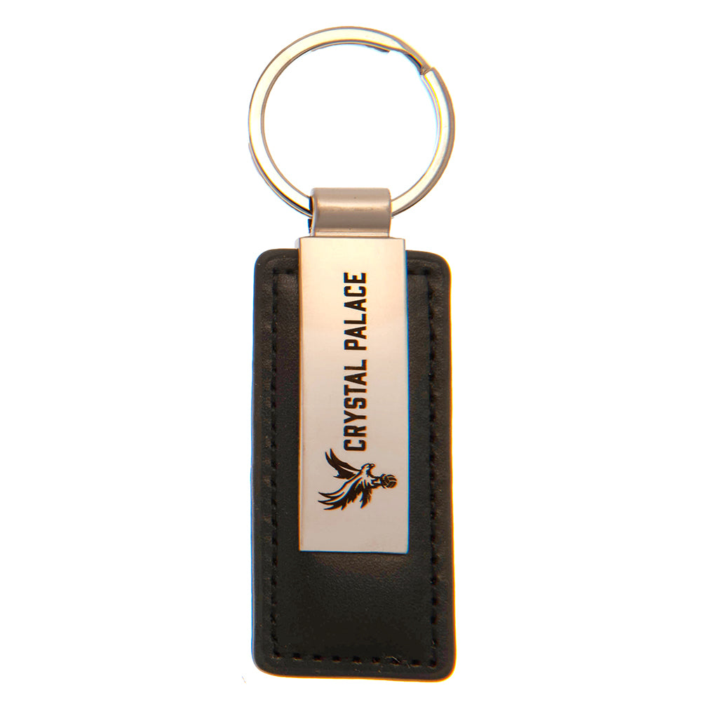 Crystal Palace FC Leather Key Fob - Officially licensed merchandise.