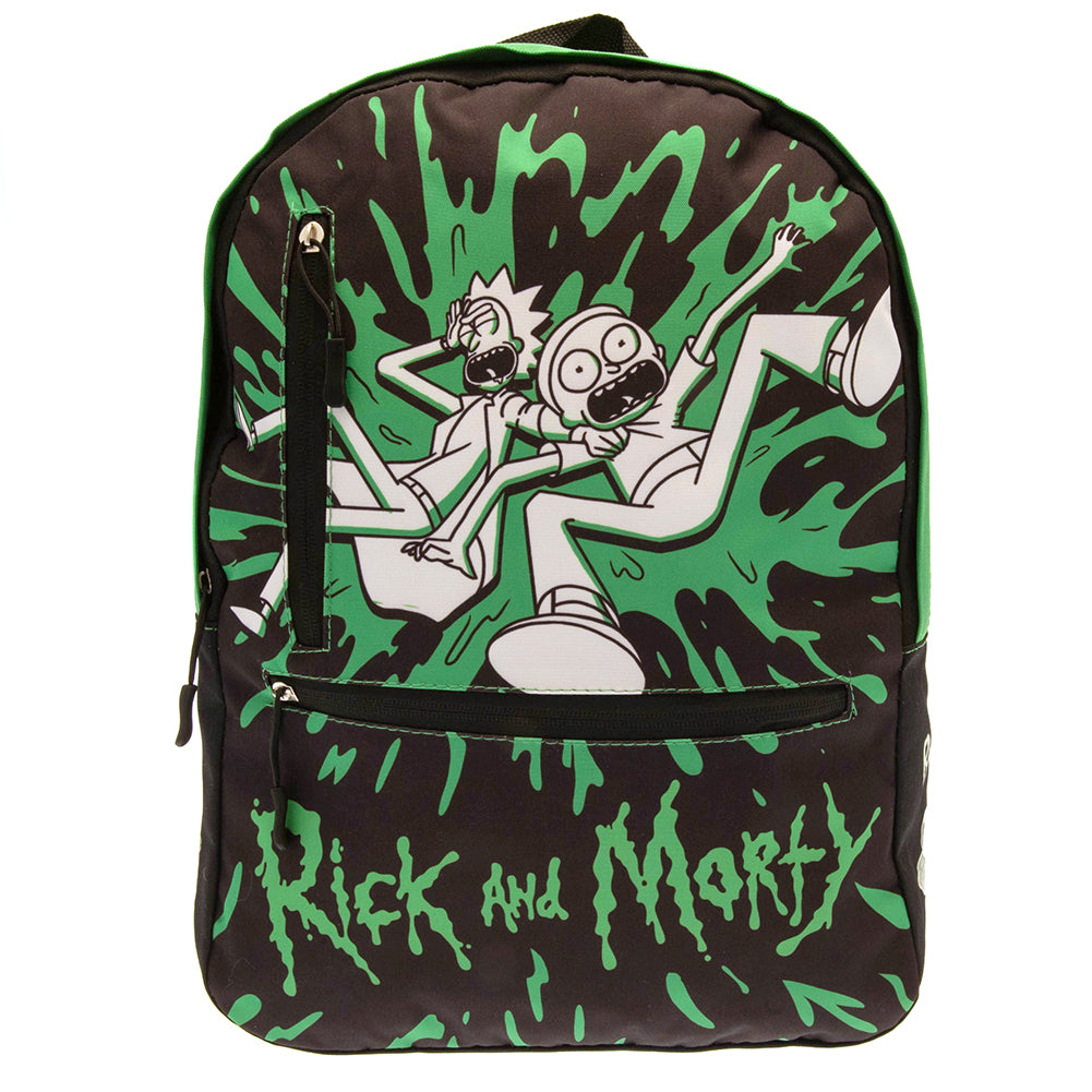 Rick And Morty Backpack - Officially licensed merchandise.
