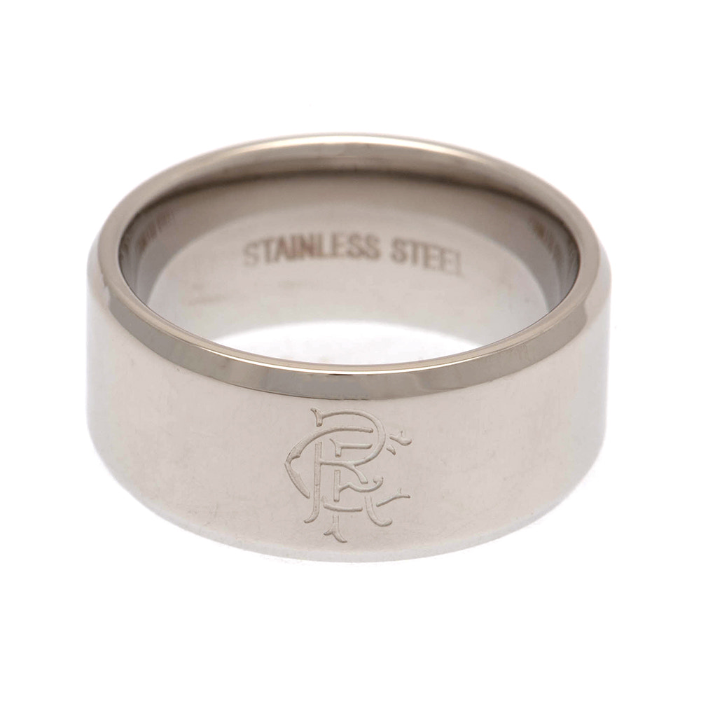 Rangers FC Large Band Ring - Stylish Stainless Steel