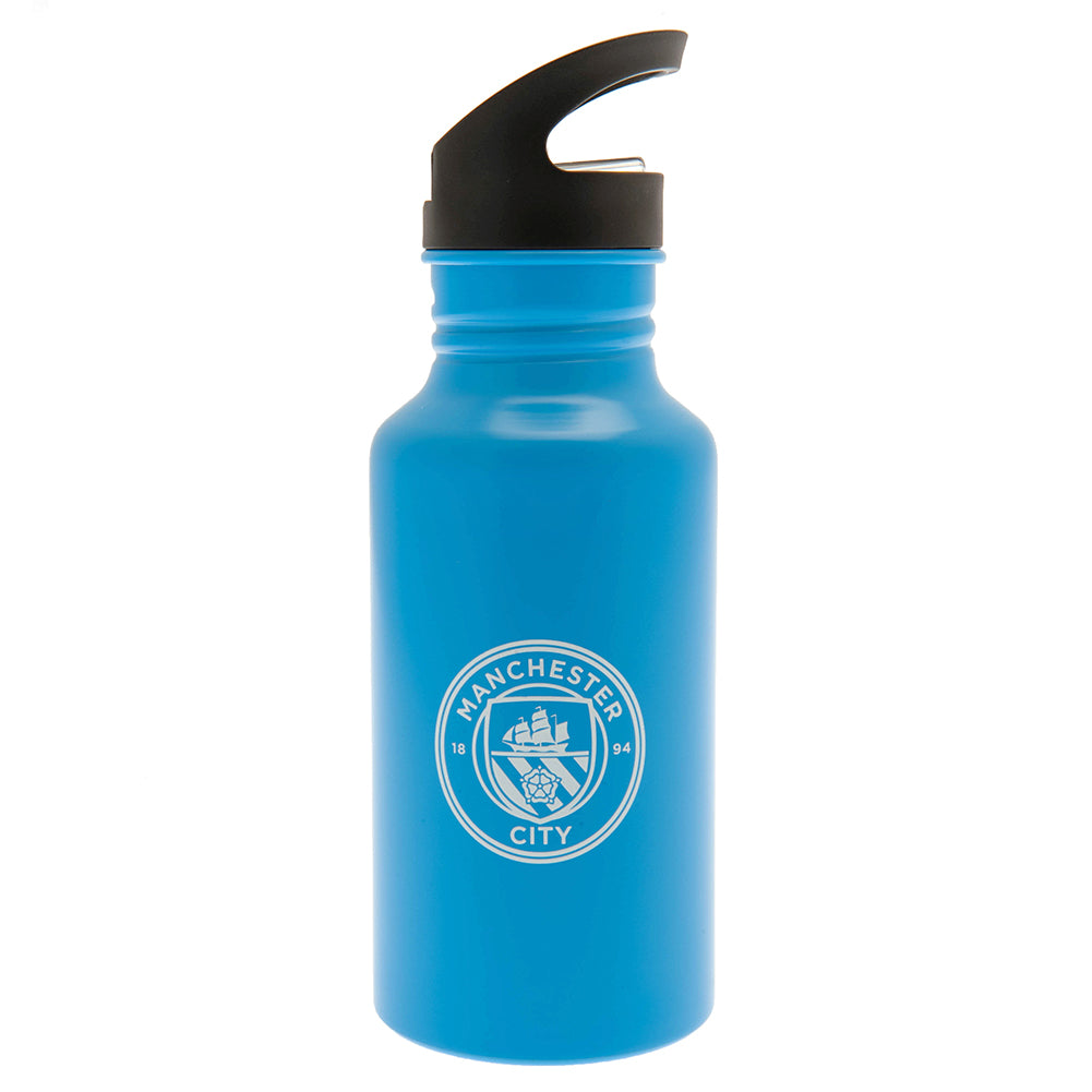 Manchester City FC Aluminium Drinks Bottle De Bruyne - Officially licensed merchandise.