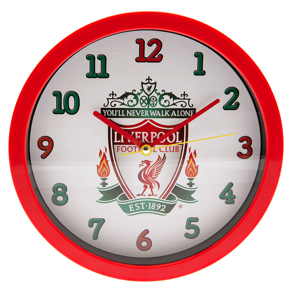 Liverpool FC Wall Clock - Officially licensed merchandise.