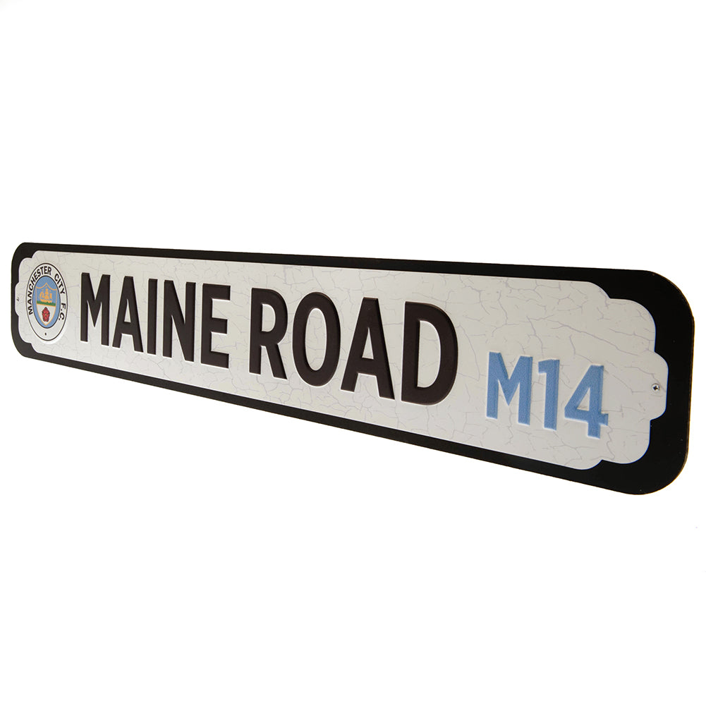 Manchester City FC Deluxe Stadium Sign - Metal Signs