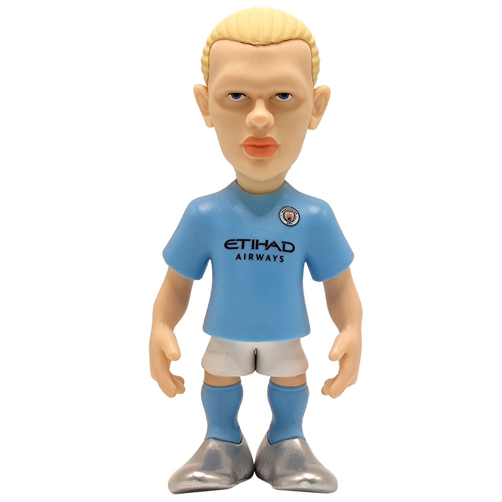 Manchester City FC MINIX Figure 12cm Haaland - Officially licensed merchandise.