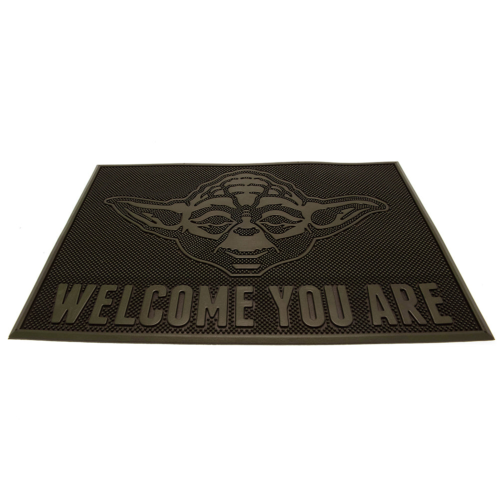 Star Wars Rubber Doormat Yoda - Officially licensed merchandise.