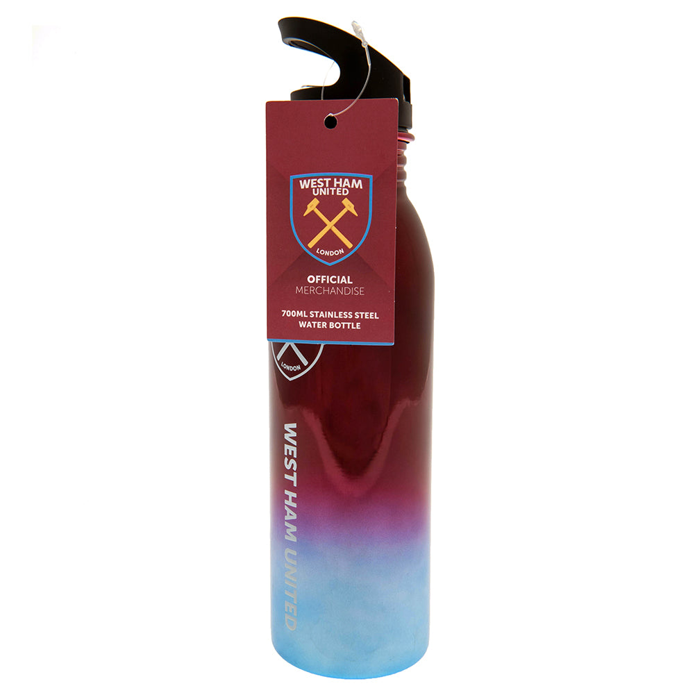 West Ham United FC UV Metallic Drinks Bottle - Bottles