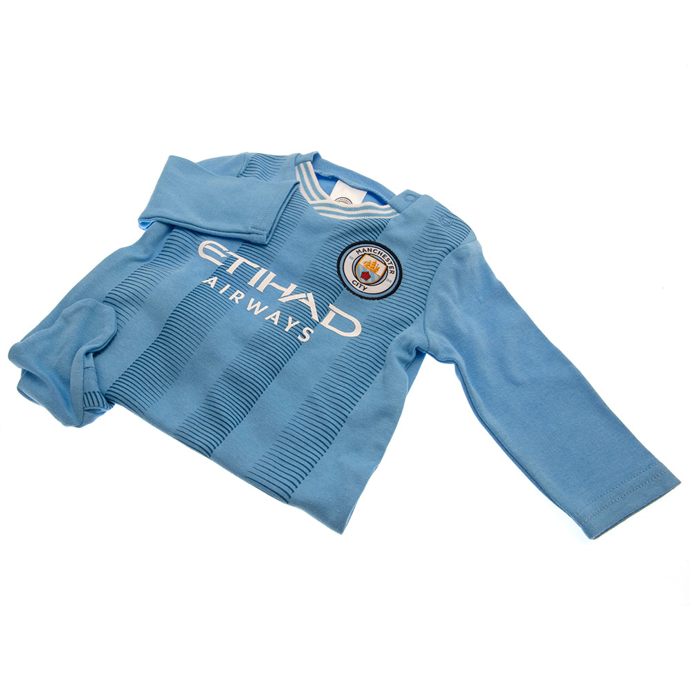 Manchester City FC Sleepsuit 0/3 mths ES - Bodysuits & Sleepsuits