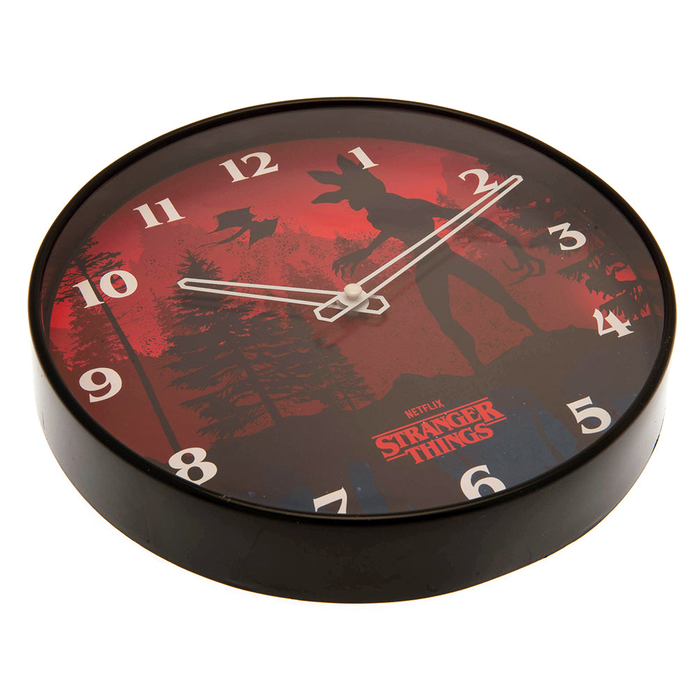 Stranger Things Wall Clock - Officially licensed merchandise.
