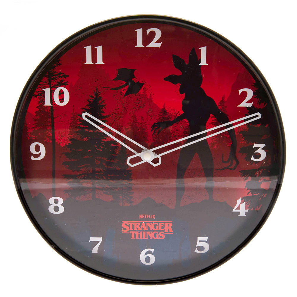 Stranger Things Wall Clock - Officially licensed merchandise.