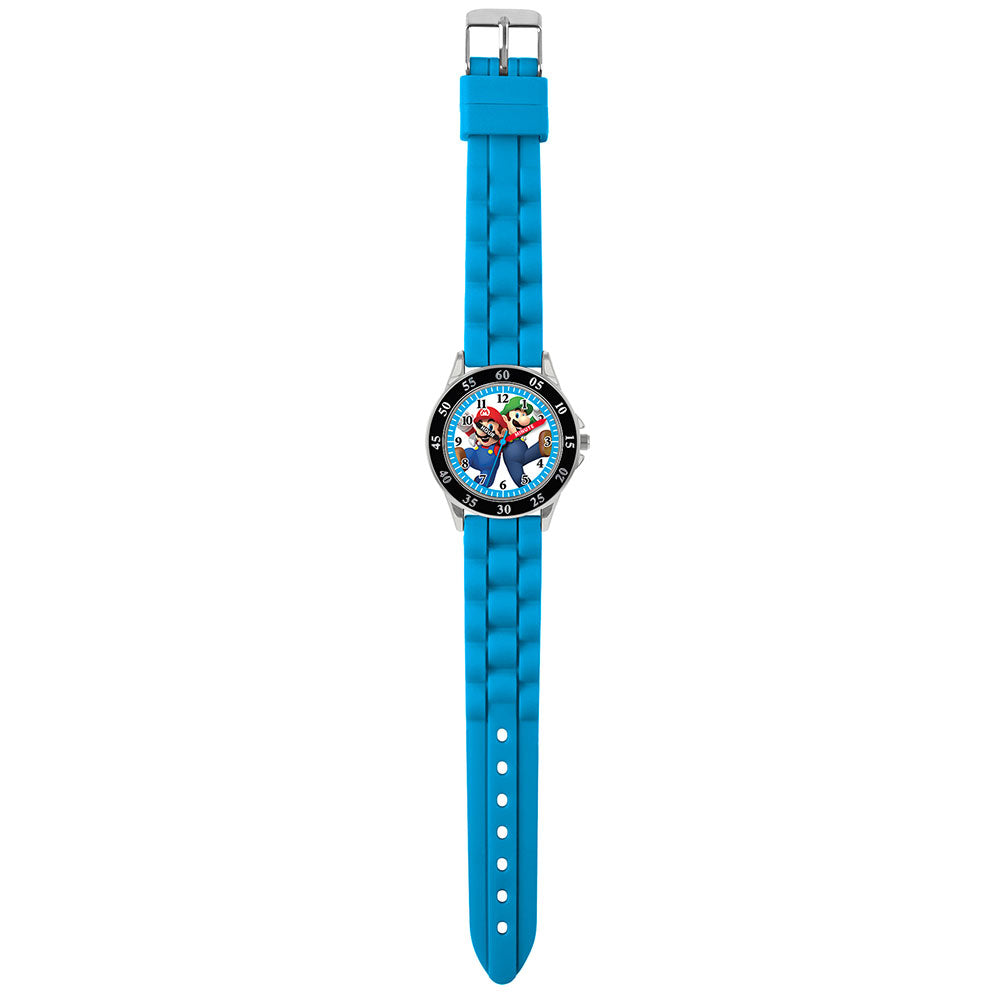 Super Mario Junior Time Teacher Watch - Officially licensed merchandise.