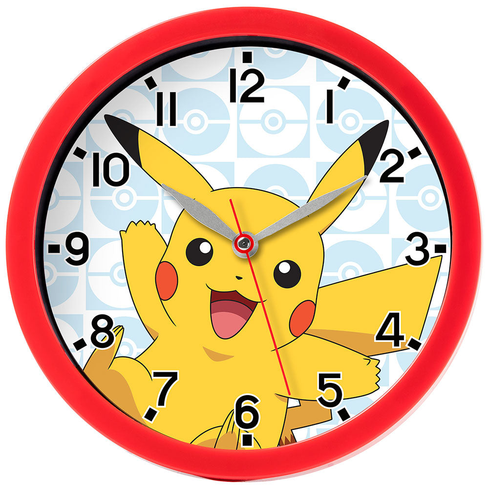 Pokemon Wall Clock - Officially licensed merchandise.
