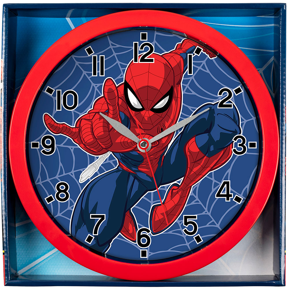 Spider-Man Wall Clock - Officially licensed merchandise.