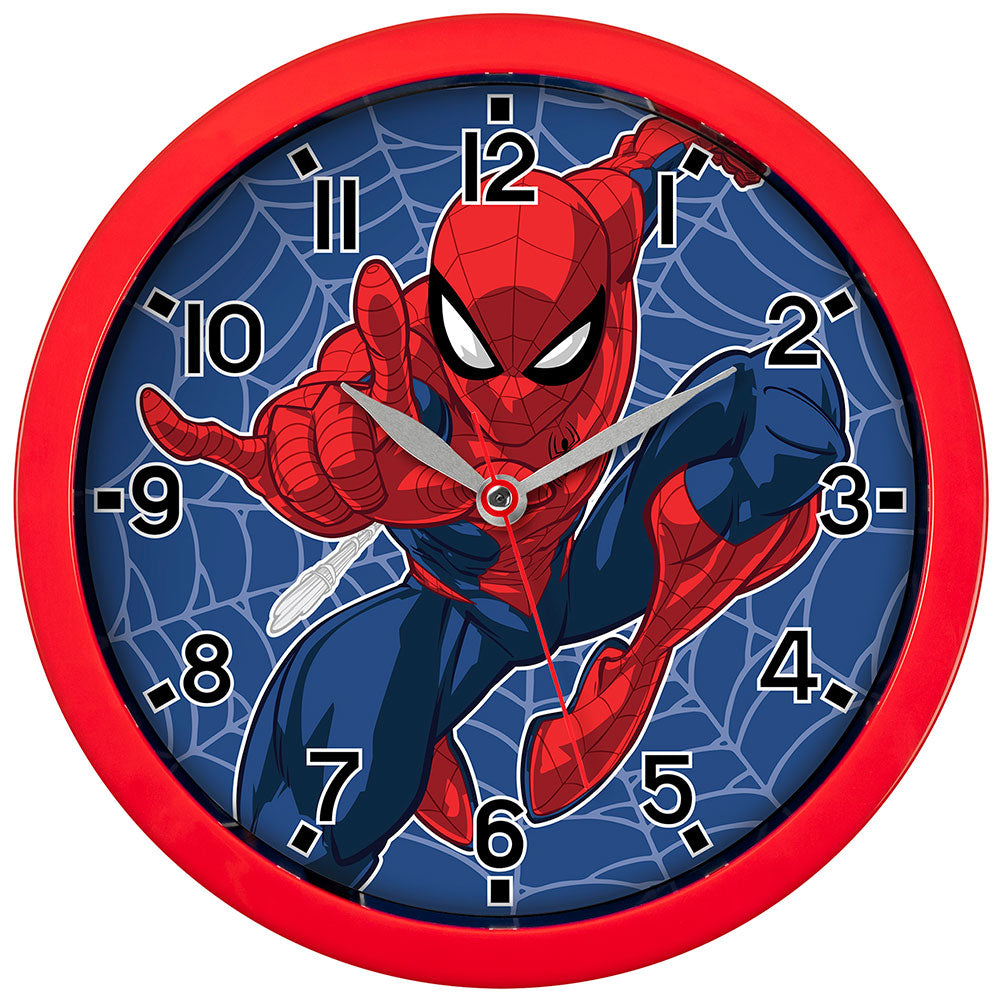 Spider-Man Wall Clock - Officially licensed merchandise.