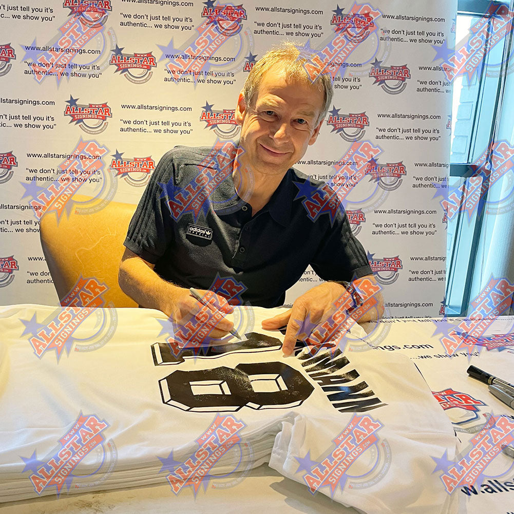 Germany Klinsmann Signed Shirt (Framed) - Officially licensed merchandise.