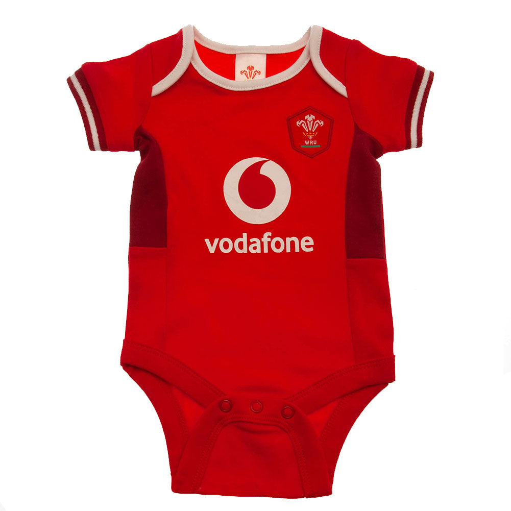 Wales RU 2 Pack Bodysuit 9/12 mths SP - Bodysuits & Sleepsuits