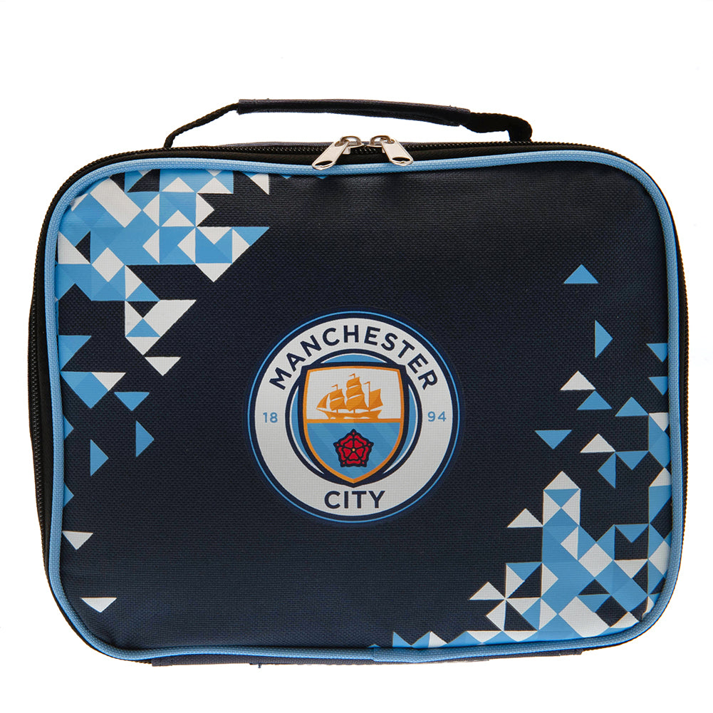 Manchester City FC Particle Lunch Bag - Officially licensed merchandise.